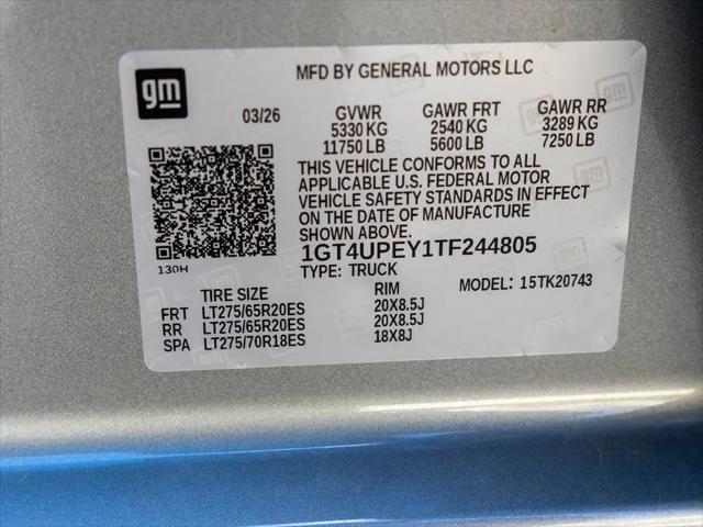 2026 GMC Sierra 2500HD Crew Cab, Standard Bed, AT4, 4WD