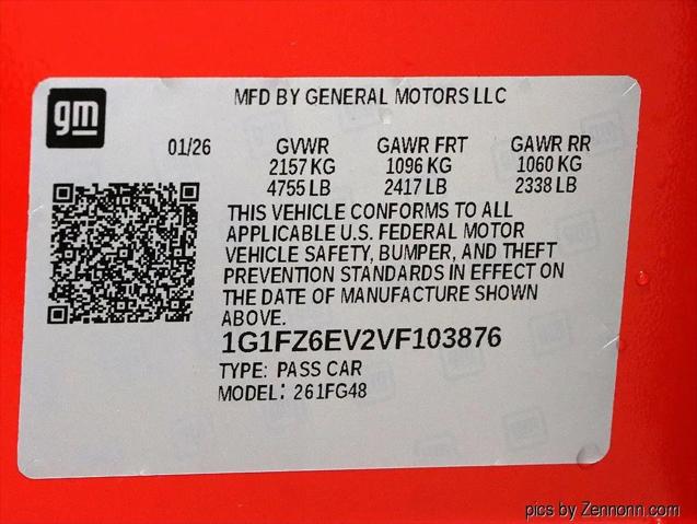 2027 Chevrolet Bolt RS FWD