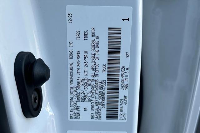 2026 Toyota Tundra SR CrewMax 5.5' Bed
