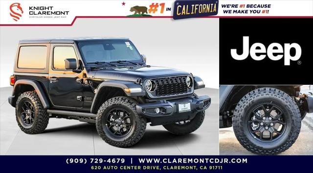 2026 Jeep Wrangler 2-Door Willys 4x4 for sale in Claremont, CA