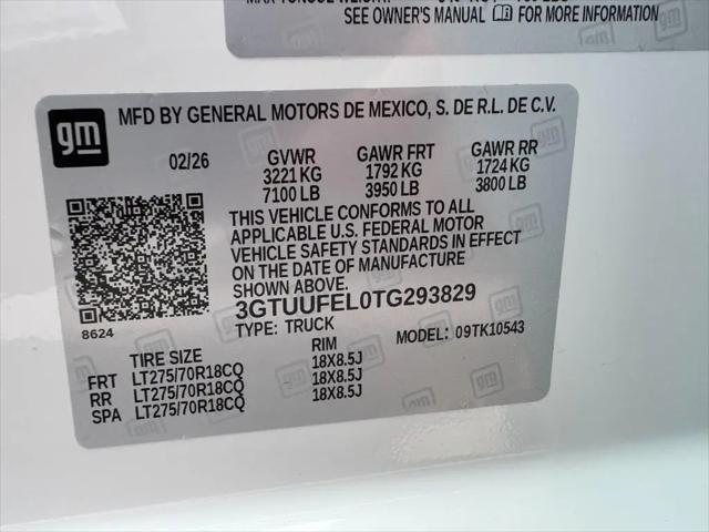 2026 GMC Sierra 1500 Crew Cab, Short Bed, AT4X, 4WD