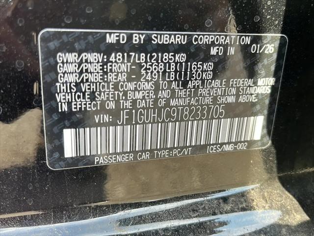 2026 Subaru Impreza RS