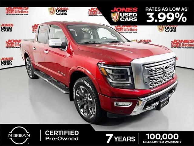 2023 Nissan Titan Crew Cab Platinum Reserve 4x4 for sale in Bel Air, MD