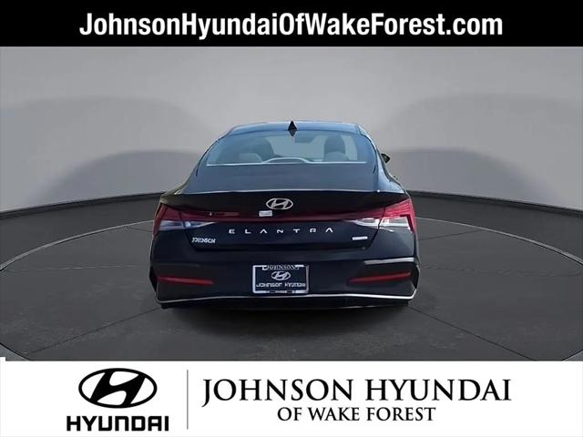 2026 Hyundai Elantra Hybrid Blue