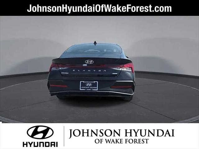 2026 Hyundai Elantra Hybrid Blue