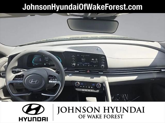2026 Hyundai Elantra Hybrid Blue