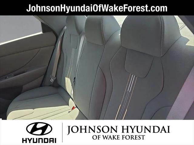 2026 Hyundai Elantra Hybrid Blue