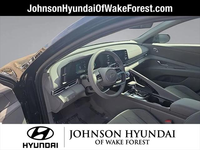 2026 Hyundai Elantra Hybrid Blue
