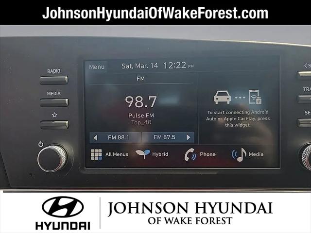 2026 Hyundai Elantra Hybrid Blue