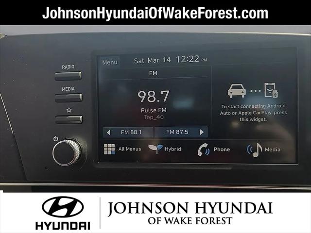 2026 Hyundai Elantra Hybrid Blue