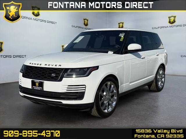 2019 Land Rover Range Rover 3.0L V6 Turbocharged Diesel Td6 for sale in Fontana, CA