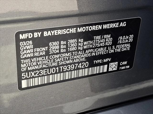 2026 BMW X5 xDrive40i