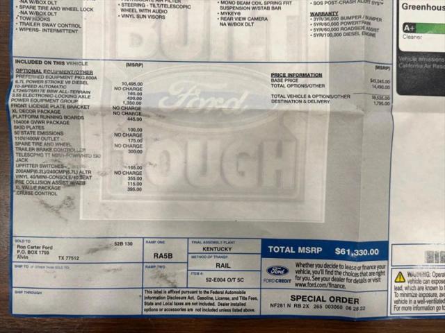 2022 Ford F-250 XL