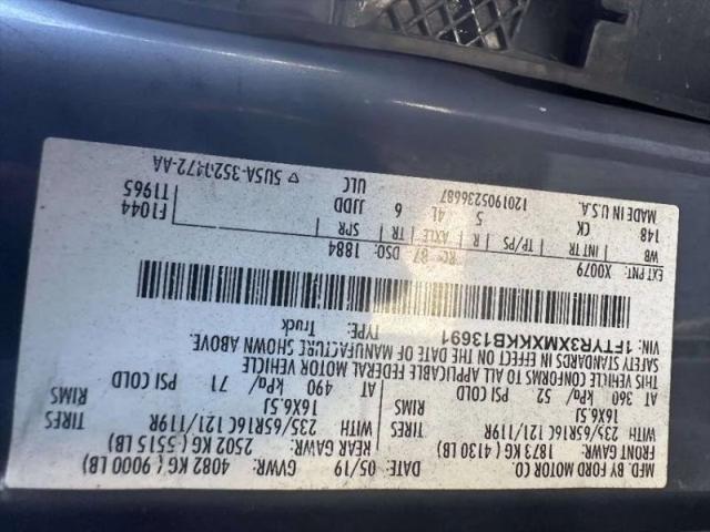 2019 Ford Transit Extended Length w/Sliding Side Door w/LWB