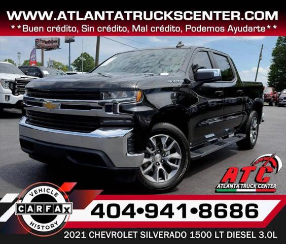 2021 Chevrolet Silverado 1500 2WD Crew Cab Short Bed LT for sale in Doraville, GA