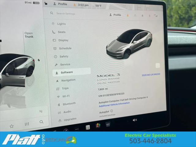 2025 Tesla Model 3 Long Range All-Wheel Drive