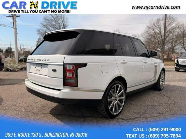 2016 Land Rover Range Rover 5.0L V8 Supercharged