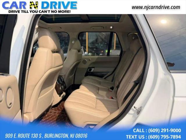 2016 Land Rover Range Rover 5.0L V8 Supercharged