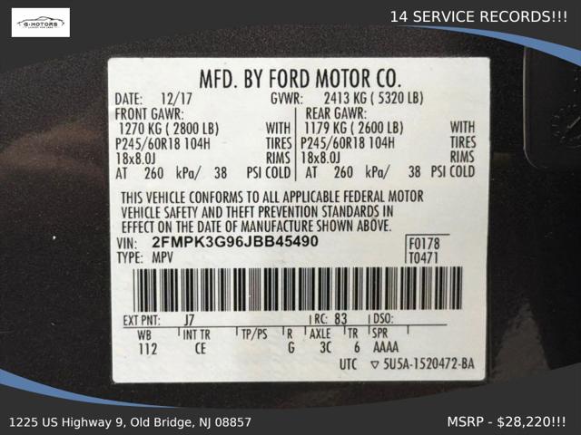2018 Ford Edge SE