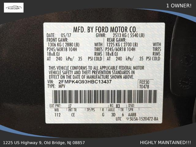 2017 Ford Edge SE