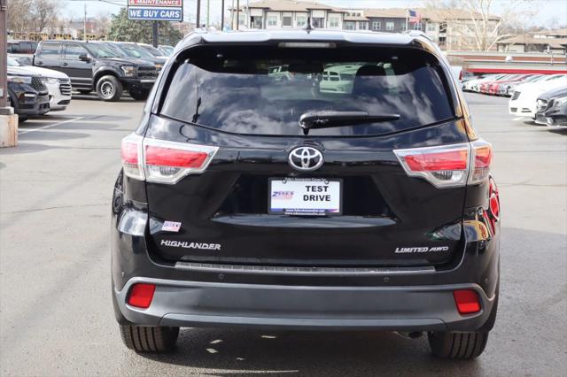 2016 Toyota Highlander Limited V6