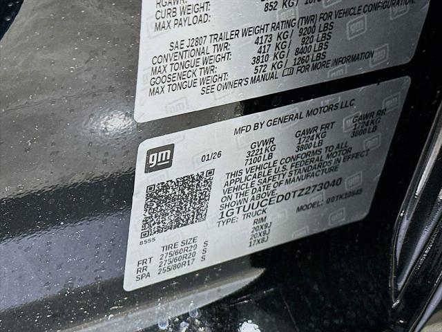 2026 GMC Sierra 1500 Crew Cab, Short Bed, Elevation, 4WD