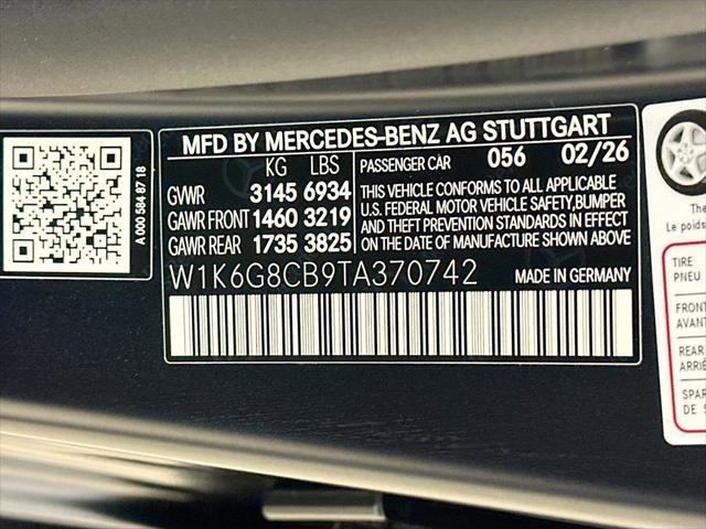 2026 Mercedes-Benz AMG S 63 E 4MATIC