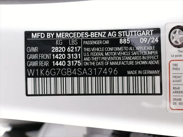 2025 Mercedes-Benz S 580 4MATIC