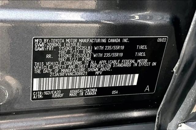 2022 Toyota RAV4 XLE Premium