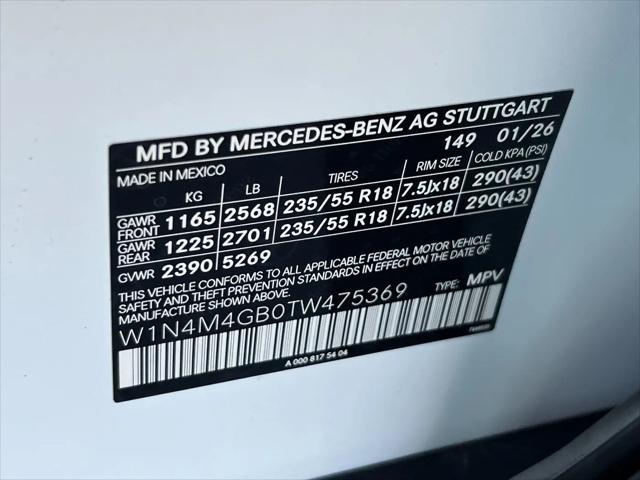 2026 Mercedes-Benz GLB GLB 250