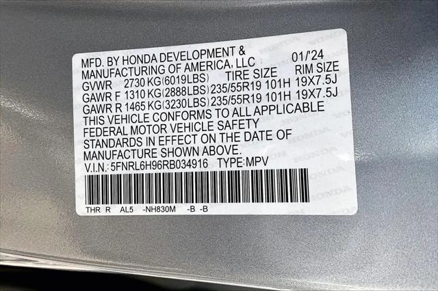 2024 Honda Odyssey Elite