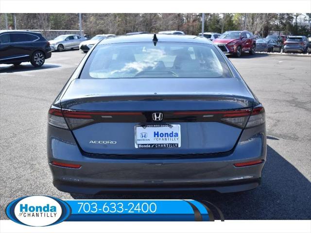 2026 Honda Accord Sedan SE