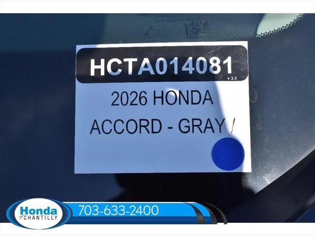 2026 Honda Accord Sedan SE