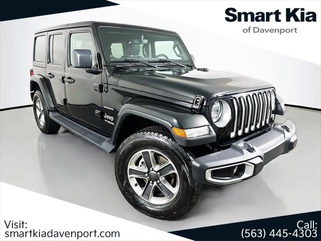 2022 Jeep Wrangler Unlimited Sahara 4x4 for sale in Davenport, IA