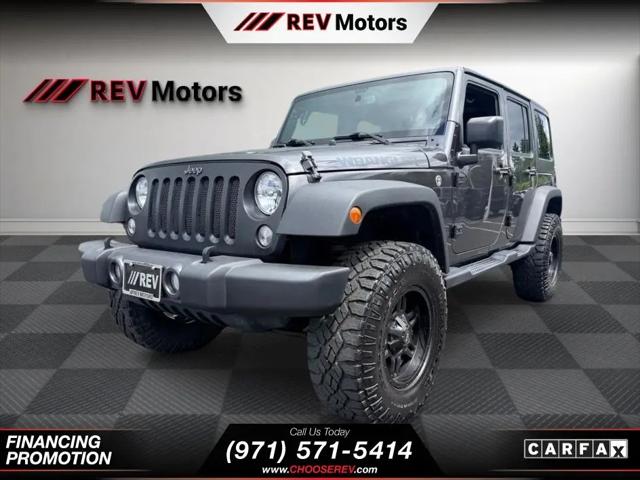 2017 Jeep Wrangler Unlimited Sport for sale in Portland, OR