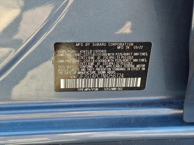 2022 Subaru Crosstrek Premium