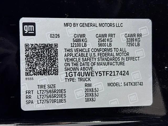2026 GMC Sierra 3500HD Crew Cab, Long Bed, Denali, 4WD
