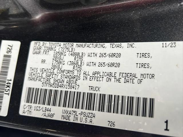 2024 Toyota Tundra 1794 Edition