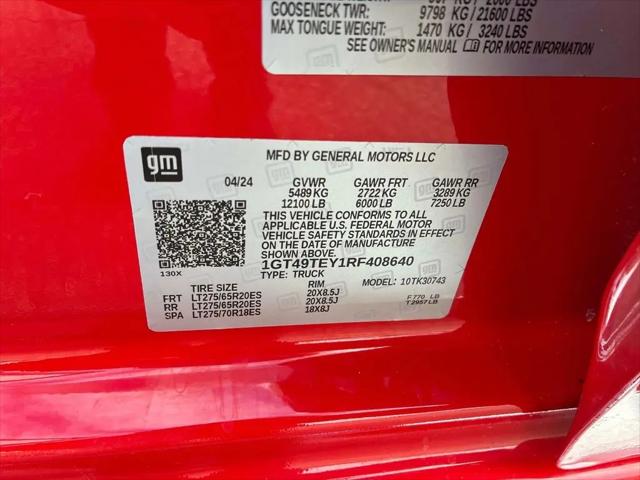 2024 GMC Sierra 3500HD 4WD Crew Cab Standard Bed SLE