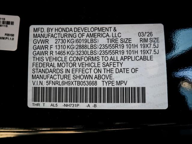 2026 Honda Odyssey Elite