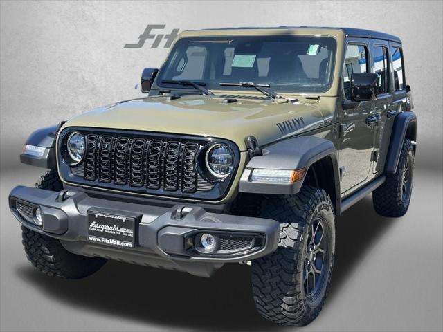 2025 Jeep Wrangler 4-Door Willys 4x4 2025 Jeep Wrangler 4-Door Willys 4x4