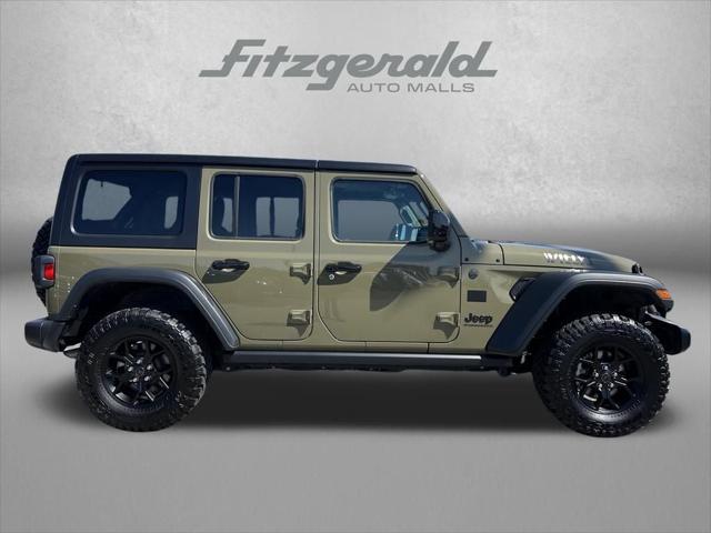 2025 Jeep Wrangler 4-Door Willys 4x4 2025 Jeep Wrangler 4-Door Willys 4x4