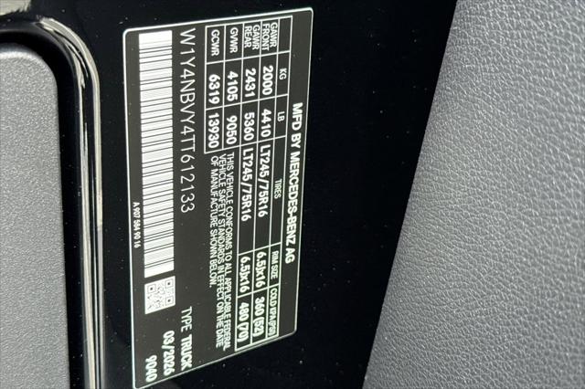 2026 Mercedes-Benz Sprinter 2500 Standard Roof 4-Cyl Diesel HO