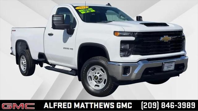 2025 Chevrolet Silverado 2500HD 4WD Regular Cab Long Bed Work Truck for sale in MODESTO, CA