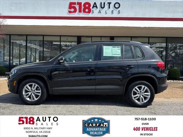 2016 Volkswagen Tiguan S for sale in Norfolk, VA