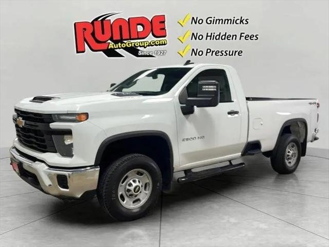 2025 Chevrolet Silverado 2500HD 4WD Regular Cab Long Bed Work Truck for sale in East Dubuque, IL