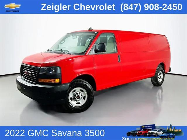 2022 GMC Savana Cargo RWD 3500 Extended Wheelbase Work Van for sale in Schaumburg, IL