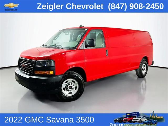 2022 GMC Savana Cargo RWD 3500 Extended Wheelbase Work Van for sale in Schaumburg, IL