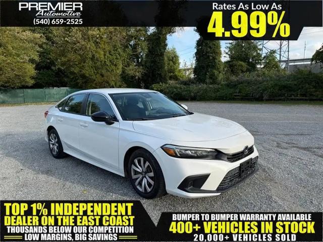 2022 Honda Civic LX for sale in Dumfries, VA