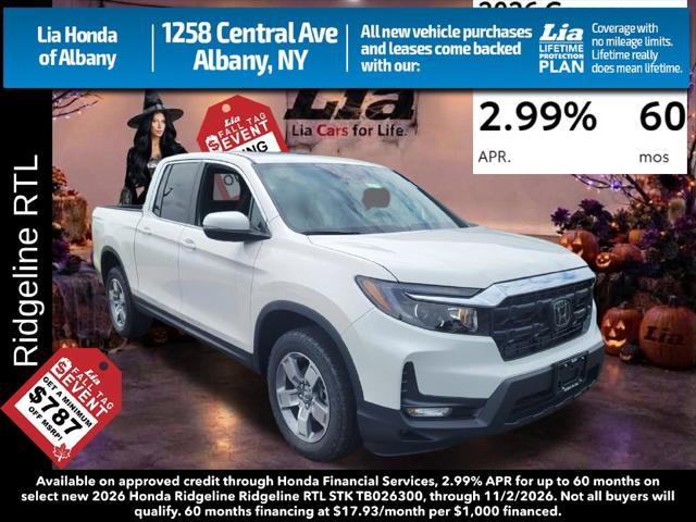 2026 Honda Ridgeline RTL for sale in Albany, NY
